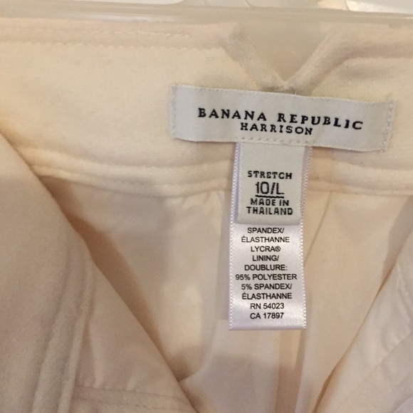 Banana Republic LONG winter white trouser! - Picture 4 of 4